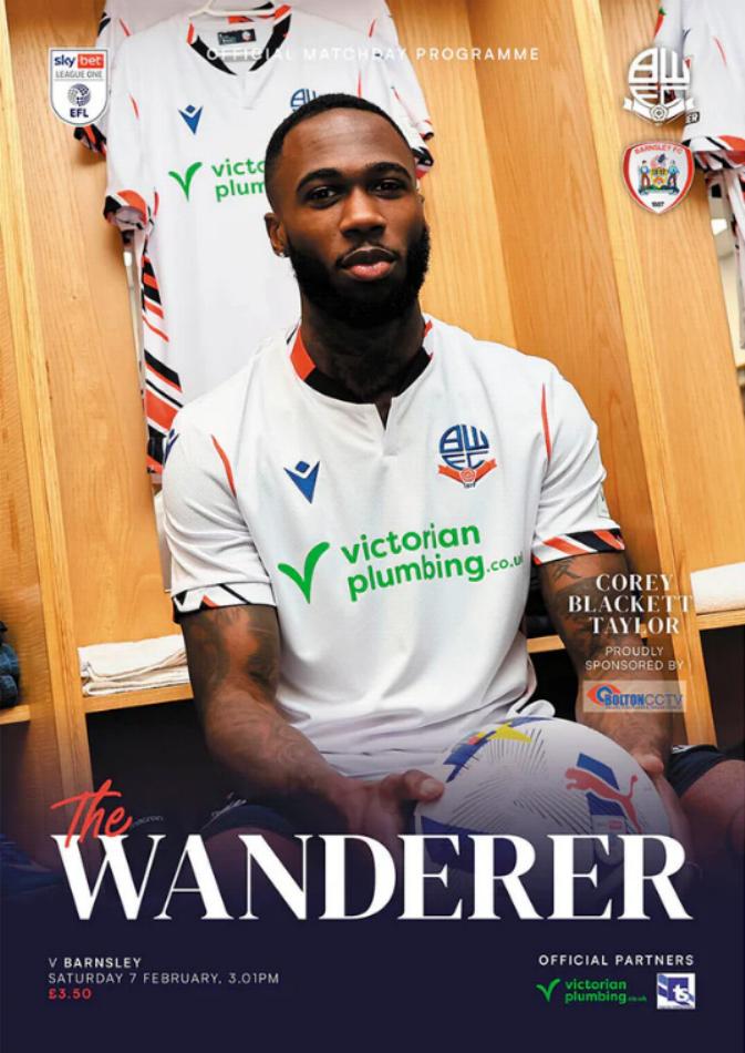 BOLTON WANDERERS v BARNSLEY 2025/26
